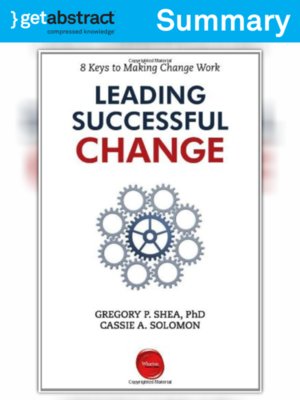 cover image of Leading Successful Change (Summary)
